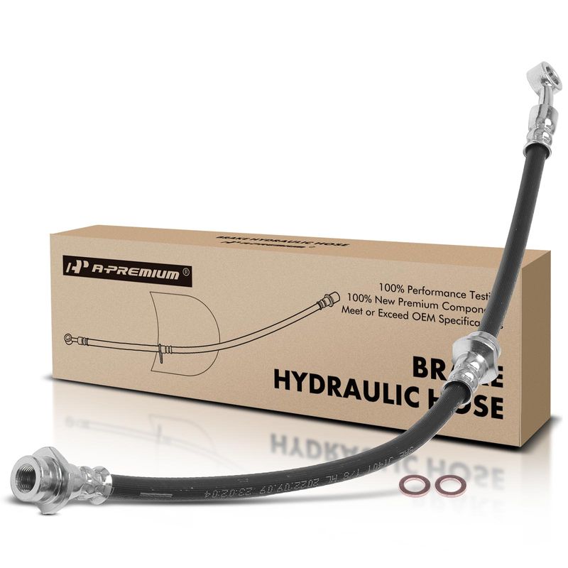 Front Driver Brake Hydraulic Hose for 1995 Nissan Sentra