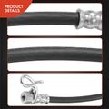 2 Pcs Rear Brake Hydraulic Hose for 2007 Lincoln Mark LT