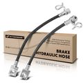 2 Pcs Rear Brake Hydraulic Hose for 2007 Lincoln Mark LT