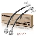 2 Pcs Rear Brake Hydraulic Hose for 2007 Lincoln Mark LT