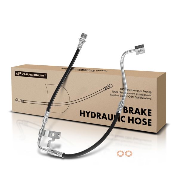 Front Driver Brake Hydraulic Hose for Dodge Dakota 2003-2004 Durango 4WD