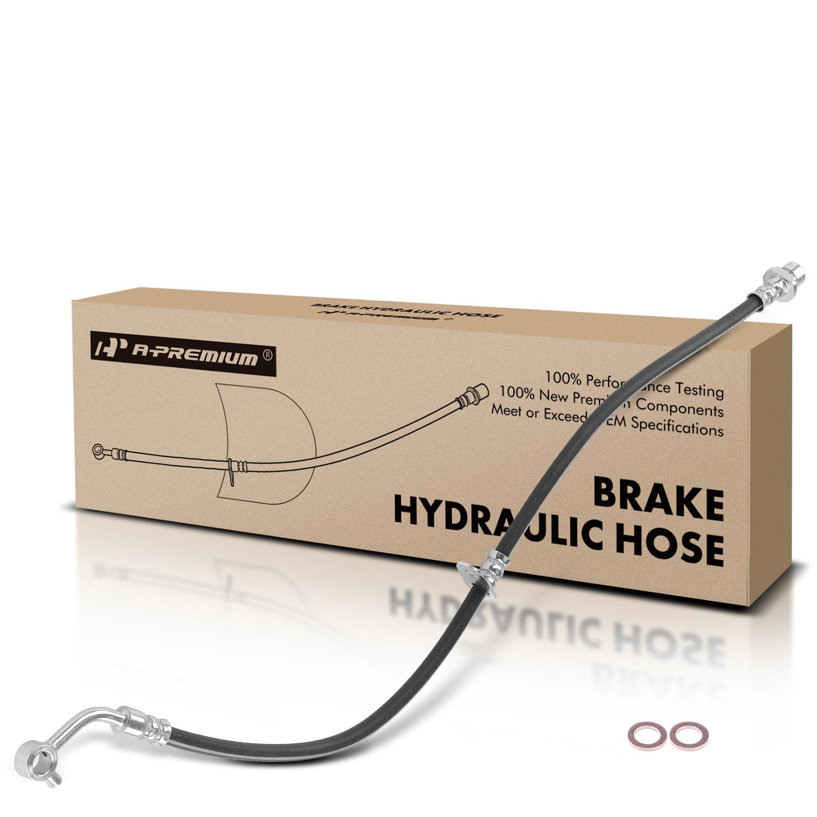 Front Passenger Brake Hydraulic Hose