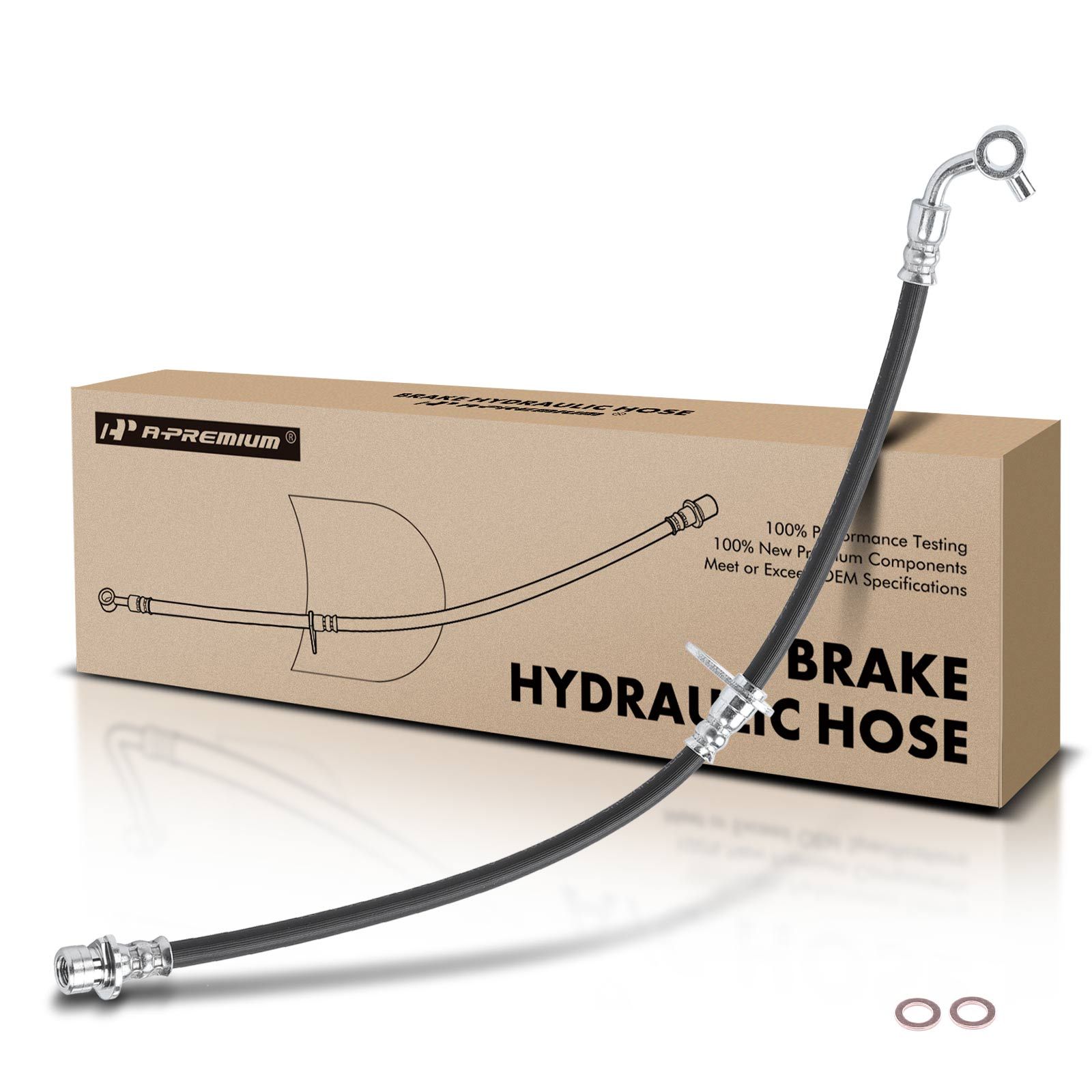 Rear Left or Right Brake Hydraulic Hose for Honda CR-V CRV 2007-2011