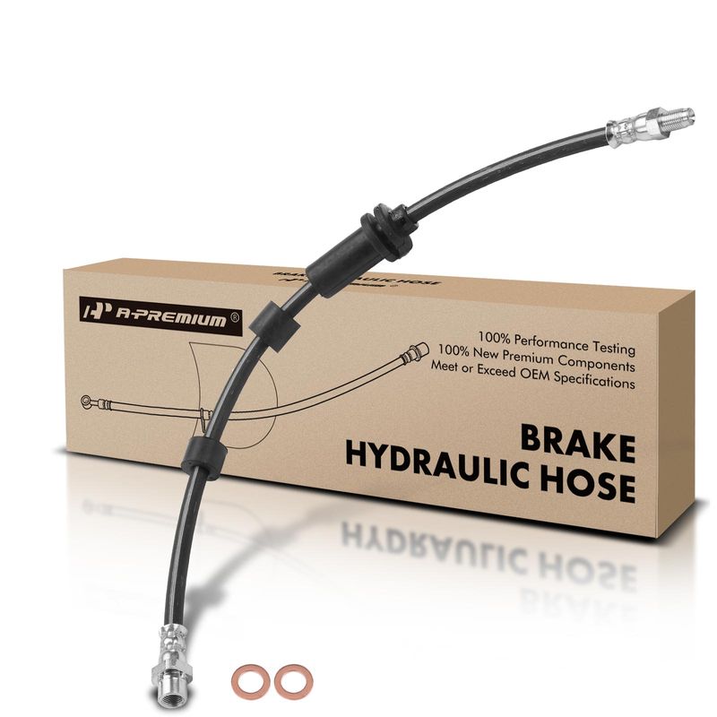 Front Driver or Passenger Brake Hydraulic Hose for 2006 BMW 325i