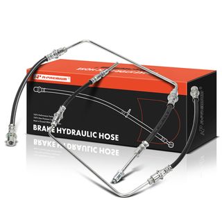 2 Pcs Rear Brake Hydraulic Hose for Workhorse W42 4-Wheel ABS