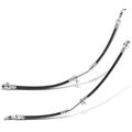 2 Pcs Front Brake Hydraulic Hose for 2014 Toyota Prius C