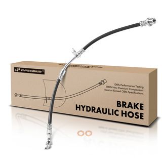 Front Driver Brake Hydraulic Hose for Toyota Yaris 06-13 Prius C Scion xD