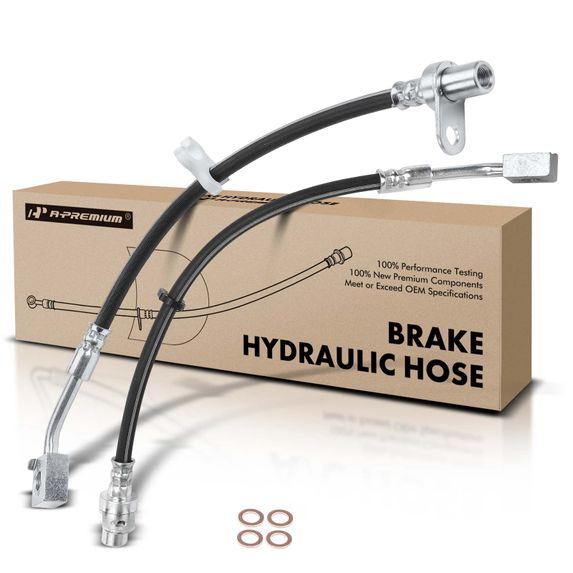 2Pcs Front Brake Hydraulic Hose for Dodge Ram 1500 Ram 1500 1500 Classic