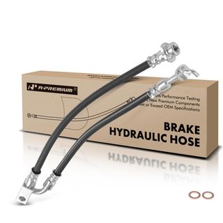 Front Driver Brake Hydraulic Hose for Infiniti QX56 2011-2013 QX80 2014-2017