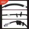 2 Pcs Rear Brake Hydraulic Hose with Bracket for 2007 Workhorse W20