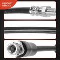 Front Driver or Passenger Brake Hydraulic Hose for 2007 BMW 530xi