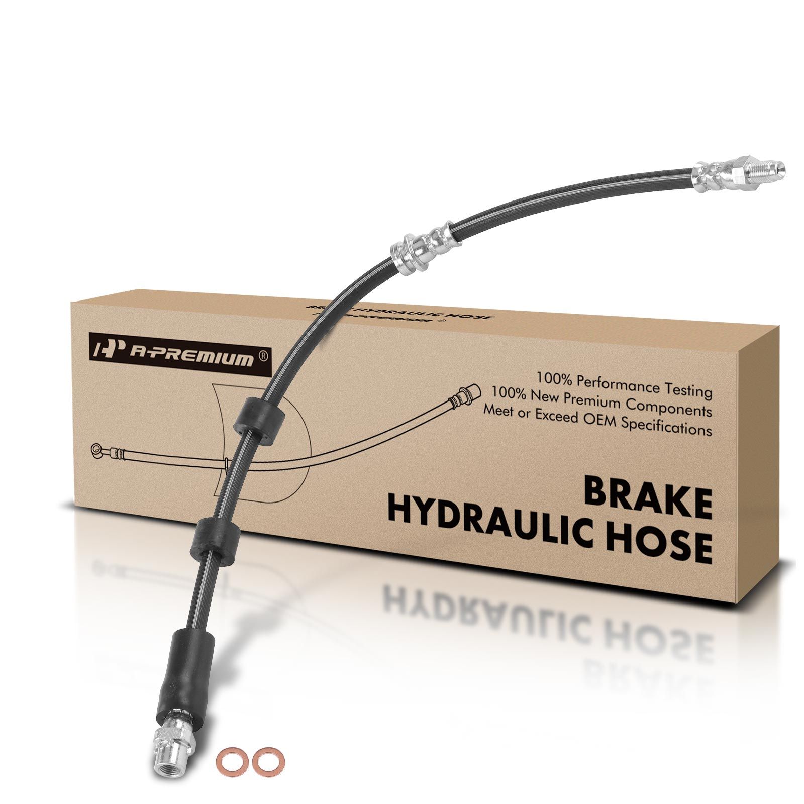 Front Left or Right Brake Hydraulic Hose for 2017 Mini Cooper Clubman