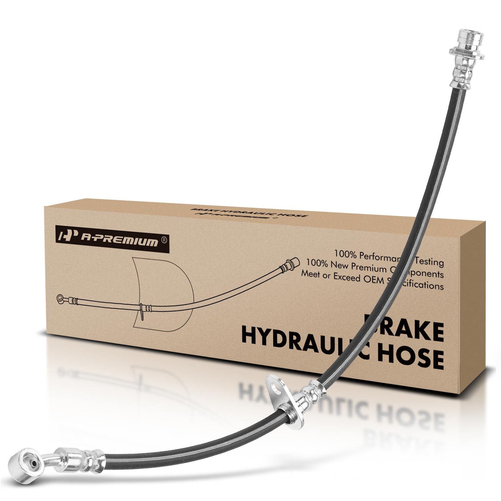 Front Driver Brake Hydraulic Hose