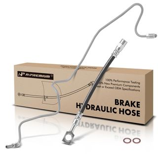 Rear Passenger Outer Brake Hydraulic Hose for Volkswagen Jetta 1999-2005 Golf