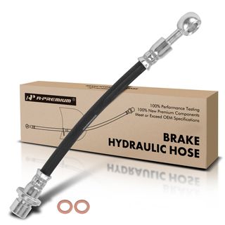 Rear Driver or Passenger Outer Brake Hydraulic Hose for Honda Odyssey Isuzu Oasis