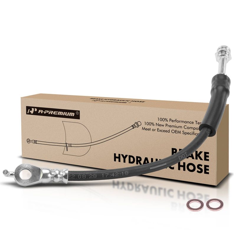 Rear Driver or Passenger Brake Hydraulic Hose for 2015 Mazda 3