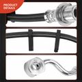 Front Driver Outer Brake Hydraulic Hose for 2017 Ram 2500