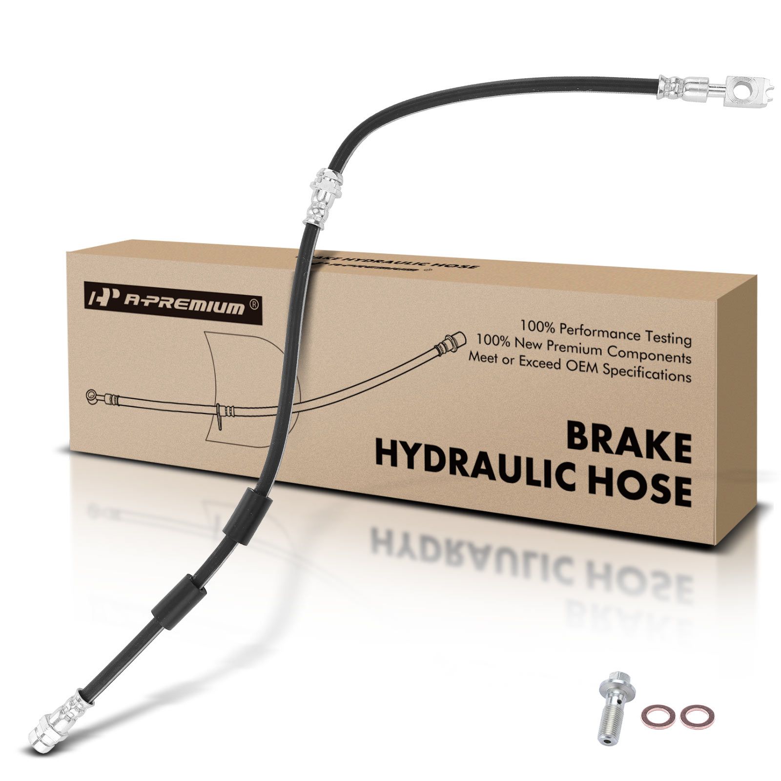 Front Left or Right Brake Hydraulic Hose