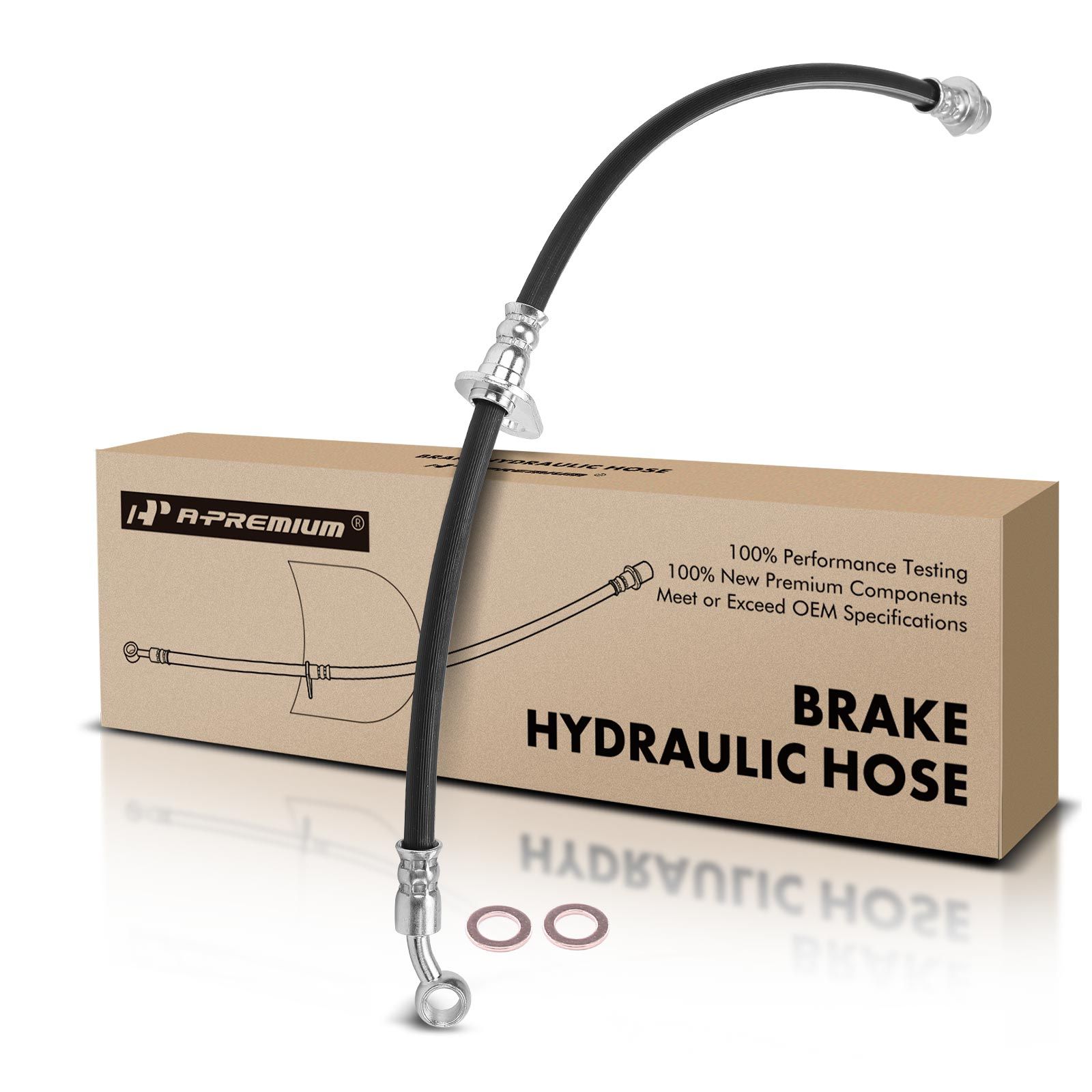 Front Passenger Brake Hydraulic Hose