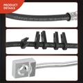 Rear Driver Brake Hydraulic Hose for 2007 Chevrolet C6500 Kodiak