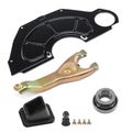 11 Inch Bell Housing Kit & Clutch Fork & Throwout Bearing & Cover for 1966 Chevrolet Biscayne