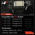 HVAC Heater Blower Motor with Fan Cage for 2000 Jeep Wrangler