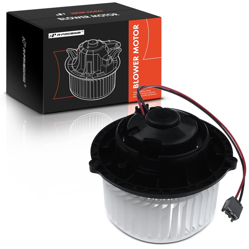 HVAC Heater Blower Motor with Fan Cage for 2011 Chevrolet Camaro