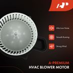 HVAC Blower Motor with Wheel for Fiat 500 2012-2019 L4 1.4L ELECTRIC