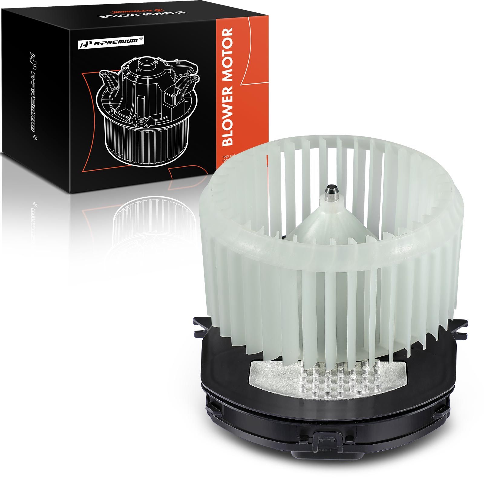 AC Heater Blower Motor with Blower Wheel for VW Touareg 1117 Porsche Cayenne APremium