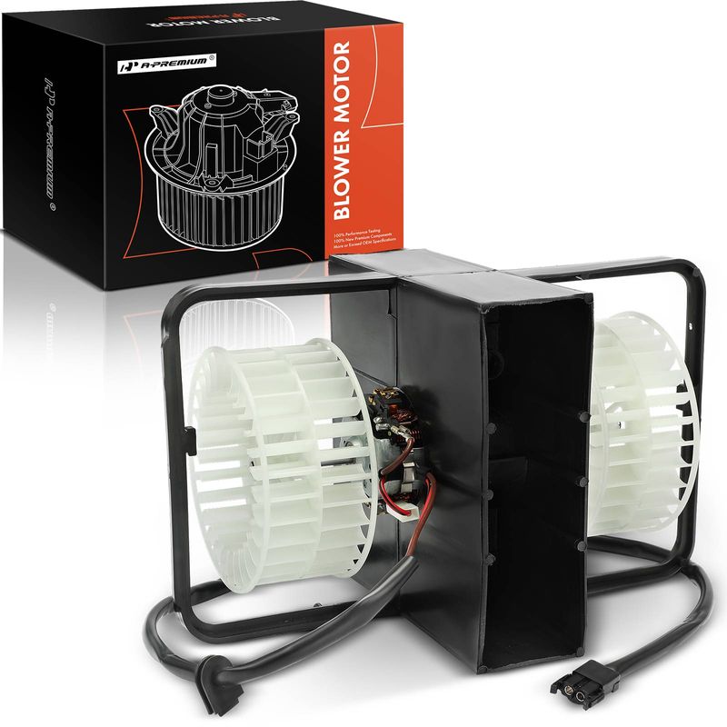 AC Heater Blower Motor with Fan Cage for Mercedes-Benz W201 190D 85-89 ...