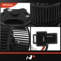 Rear HVAC Heater Blower Motor with Fan Cage for 2016 Hyundai Santa Fe Sport