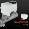 Brake Master Cylinder with Reservoir for Cadillac DeVille 00-01 GMC Buick Olds