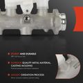 Brake Master Cylinder with Reservoir & Sensor for 2004 Mitsubishi Lancer