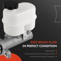 Brake Master Cylinder with Reservoir & Sensor for Cadillac Escalade Chevrolet GMC