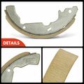 4 Pcs Pair Rear Ceramic Brake Shoes for 2001 Toyota Sienna