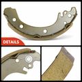 4 Pcs Pair Rear Ceramic Brake Shoes for Toyota Corolla 2002-2008