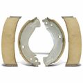 4 Pcs Pair Rear Ceramic Brake Shoes for Chevrolet Silverado 1500 2005-2008 GMC