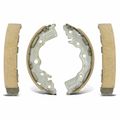 4 Pcs Pair Rear Ceramic Brake Shoes for Hyundai Accent Kia Rio 2006-2011