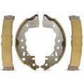 4 Pcs Pair Rear Ceramic Brake Shoes for Nissan Kicks 2018-2022 Versa 2020-2022