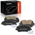 8 Pcs Front & Rear Ceramic Brake Pads for Land Rover Discovery Range Rover Sport