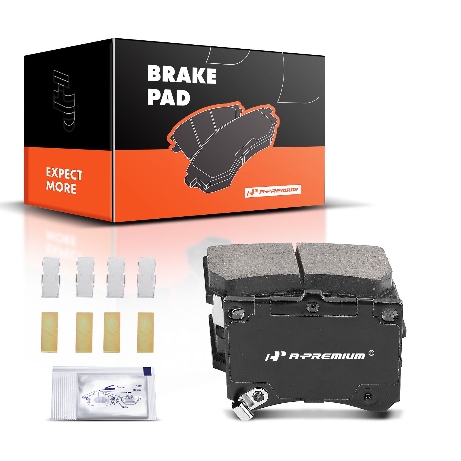 Front Ceramic Brake Pads for 1993 Mazda MX-3