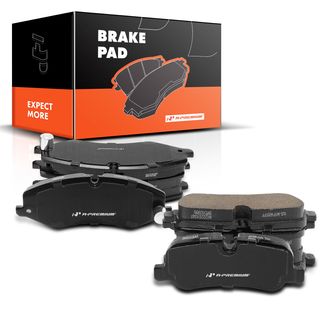 8 Pcs Front & Rear Ceramic Brake Pads for Land Rover LR4 2010-2016 Range Rover Sport