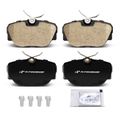 4 Pcs Ceramic Brake Pads for 1989 BMW 325iX