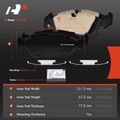 4 Pcs Front Ceramic Brake Pads for 1999 BMW 318i