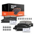 8 Pcs Front & Rear Ceramic Brake Pads for 2013 Ford Police Interceptor Utility