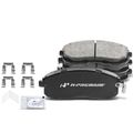 4 Pcs Front Ceramic Brake Pads with Sensor for 1999 INFINITI I30