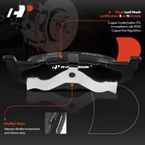 4pcs Rear Driver & Passenger Ceramic Brake Pads  for Dodge Stratus Chrysler Sebring Plymouth