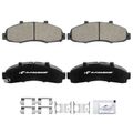 4 Pcs Front Ceramic Brake Pads with Sensor for 2004 Ford F-150 Heritage