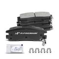 4 Pcs Rear Ceramic Brake Pads with Sensor for Buick Allure Cadillac Chevrolet