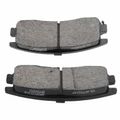 4 Pcs Rear Ceramic Brake Pads with Sensor for Buick Allure Cadillac Chevrolet